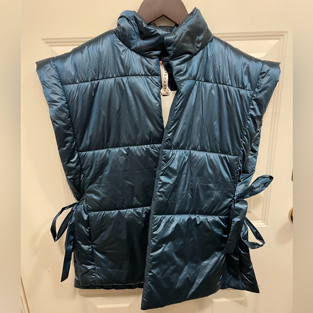 Anthropologie quilted vest